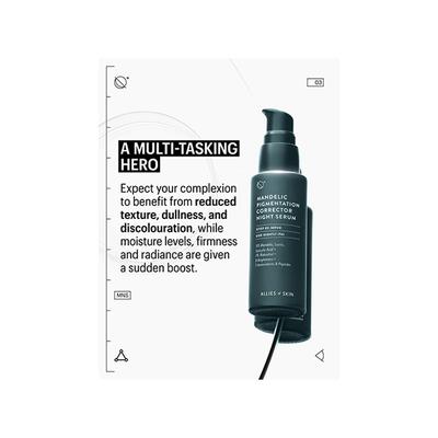 Allies Of Skin Mandelic Pigmentation Corrector Night Serum 30 ml - Toners