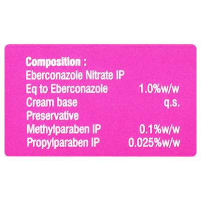 Ebermac 1% Cream 30gm - Fungal Infections-Taa