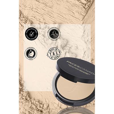 Faces Canada Weightless Matte Finish Compact Powder - Natural 02 9gm - Compact Powder