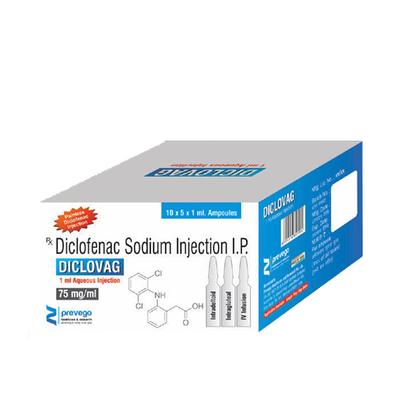 DICLOVAG Injection 1 ml - Pain relief-Nsa