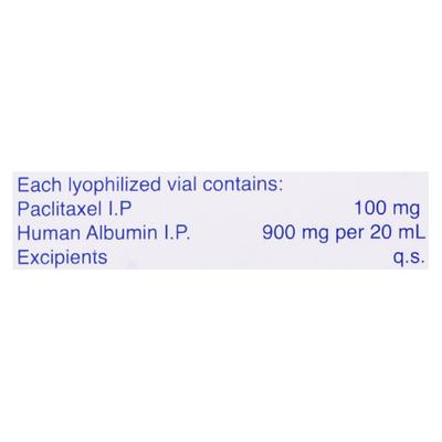 NAB TORTAXEL 100mg Injection 1's - Cancer Oncology-Cyt