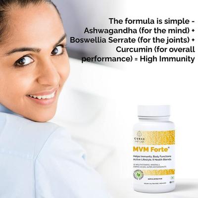 Curae Health MVM Forte Multivitamin and Minerals Tablets 60's - Multi-Vitamins