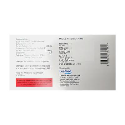 VENROXIM CV Tablet 6's - Bacterial Infections-Cep