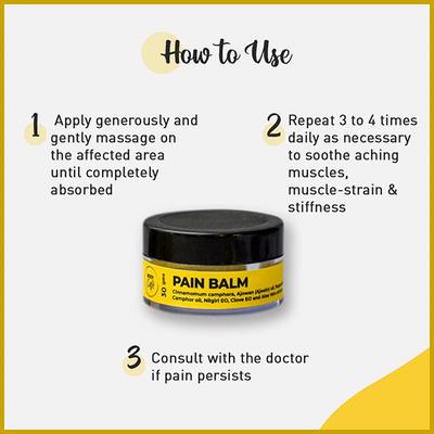 Body Cafe Pain Balm 30 gm - Balm/Ointments