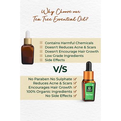 Organic Harvest Essential Oil - Tea Tree 10 ml - Essential Oils