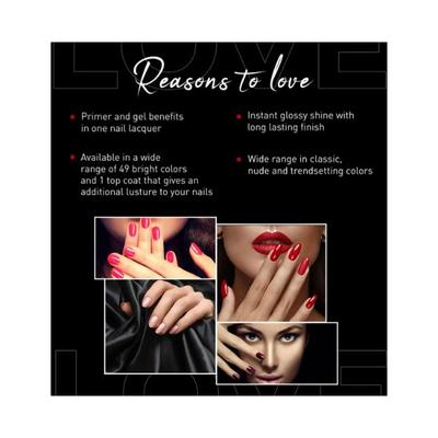 Colorbar XOXO Everlasting Prime Gel Nail Lacquer-Pink Magic 7 ml - Nail Polish