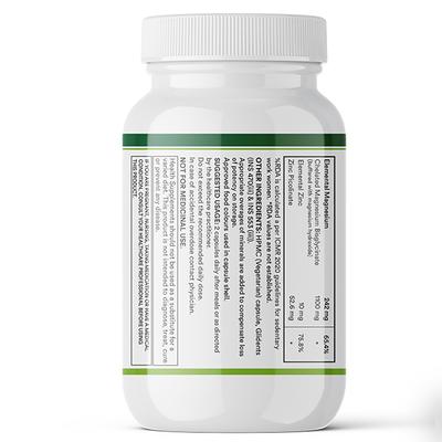 Inlife Magnesium Glycinate 1100 mg Veg Capsule 120's - Calcium And Minerals