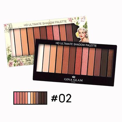 Sivanna GINA GLAM HD Ultimate EyeShadow Palette - G82 02 20 gm - Eye Shadow Palettes