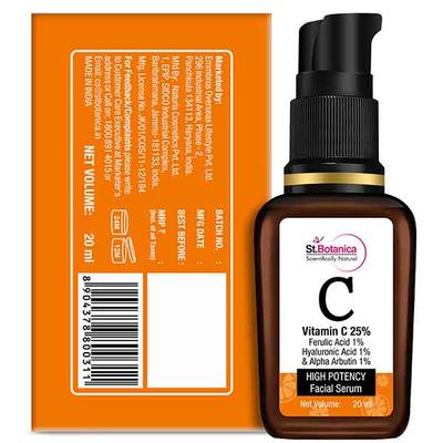 St.Botanica High Potency Facial Serum - C 20 ml - Facial Kits