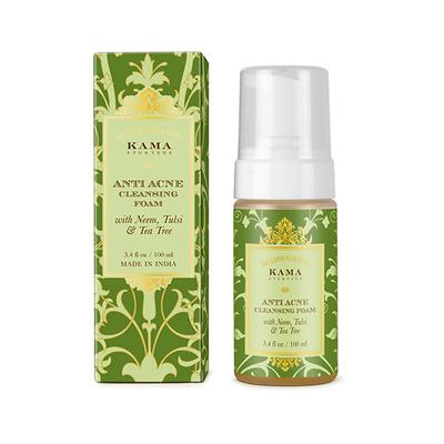 Kama Ayurveda Anti Acne Cleansing Foam - 100ml 100 ml - Scrubs & Exfoliants