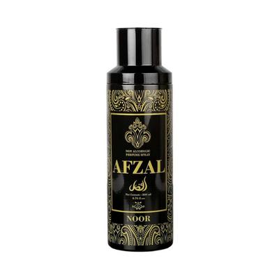 AFZAL PERFUME DEO-CAN-AFZAL-NOOR-FG 200 ml - Deodorants/Roll-Ons