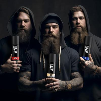 Beardo Spy 120ml, Mafia 120ml and Don Most Wanted 120ml Perfume Body Spray Combo for Men 1's - Men Deodorants/Roll-Ons