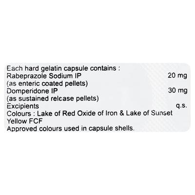 RAZBERG D CAPSULE 10'S - Ulcer/Reflux/Flatulence-Aaa