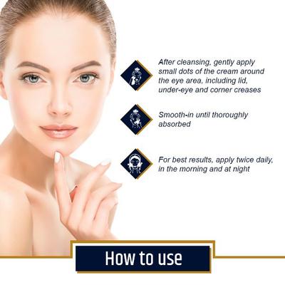 Oceglow Luminous Bright Under Eye Cream for Women & Men, Stop Anti Aging & Wrinkles All Skin Types 15 ml - Under Eye Creams & Serums