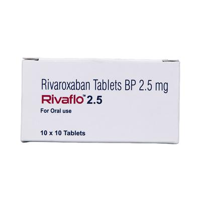 RIVAFLO 2.5 Tablet 10's - Blood Clot-Ant