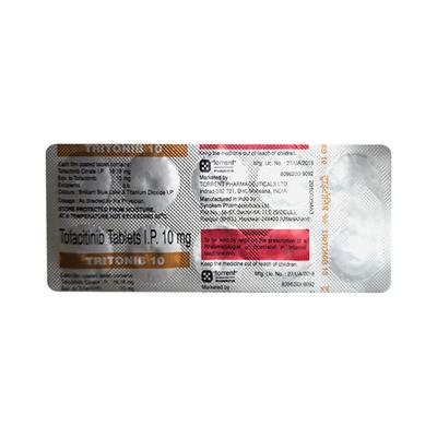 TRITONIB 10 Tablet 10's - Rheumatoid Arthritis-Dis