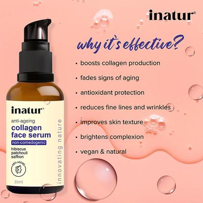 Inatur Collagen Anti Aging Express Lifting Face Serum 30 ml - Face Serum