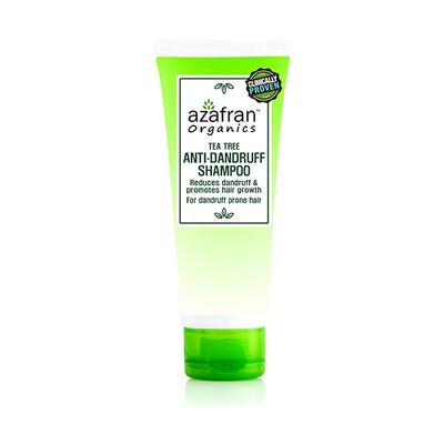 Azafran Organics Tea Tree Shampoo 100 gm - Hair Lotions & Tonics