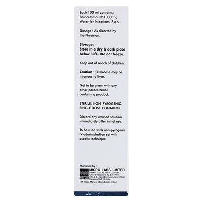 Dolo Infusion 100ml - Fever-Ana