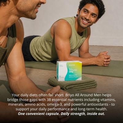 Briyo All Around Men Capsules (Pack of 3 x 10's) 1's - Sexual Care
