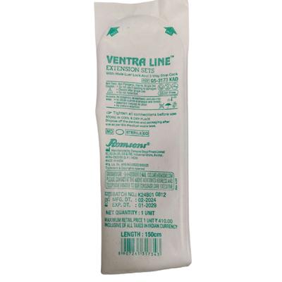 Romsons Ventra Line Extension Sets 150 cm (Ref GS 3173 KAD) 1's - Surgical Instruments