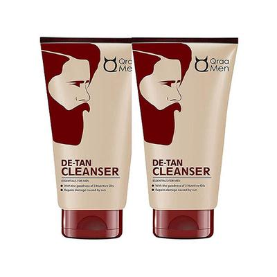 Qraa Men Qraa De-Tan Cleanser for Men 2's - Face Washes