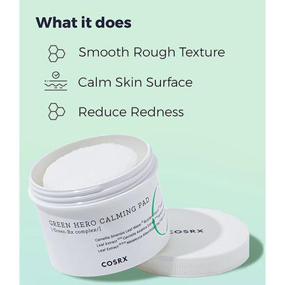 COSRX One Step Green Hero Calming Pad 70's - Toners