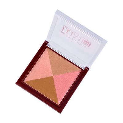 Matt Look Lumi 4 Glow Baked Blusher & Highlighter With Radiant Shine, Fresh Glow-05 7.5 gm - Highlighters & Illuminators