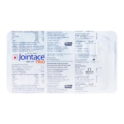 JOINTACE TRIO Capsule 10's - Arthritis-Dis