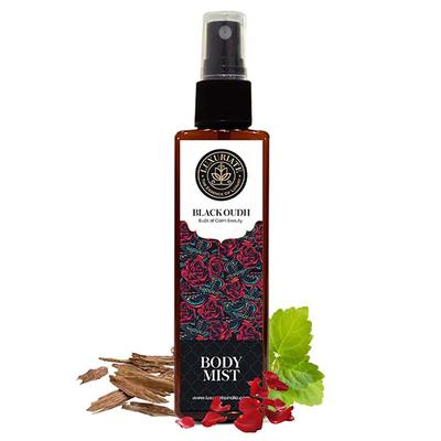 Luxuriate Black Oudh Fragrance Body Mist Unisex with Buds Of Calm Beauty 100 ml - Perfumes (Edt/Edp)