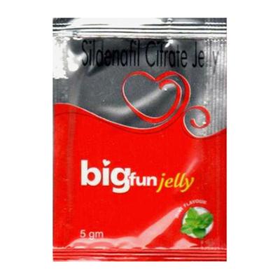 BIGFUN MINT FLAVOUR Jelly 5g - Impotence/Erectile Dysfunction (Ed)