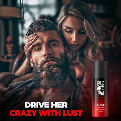 Beardo Power and Lust Body Spray Long Lasting Deo Sprays Combo Deodorant Spray - For Men 150 ml 2's - Men Deodorants/Roll-Ons