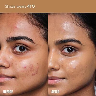 FAE Beauty Face Card Serum Skin Tint- Skin-like Foundation, Shade - 41O - Warm Olive 30 ml - Foundation