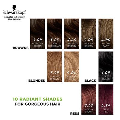 Schwarzkopf Simply Color Permanent Hair Colour 7.50 Almond Brown 142.5 ml - Crème