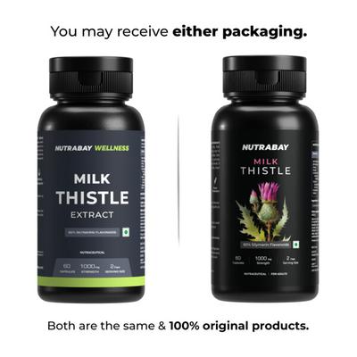 Nutrabay Milk Thistle Extract 1000mg Capsule 60's - Vital Health