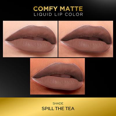 Faces Canada Comfy Matte Liquid Lipstick - Spill The Tea 29 3.8 ml - Liquid Lipsticks