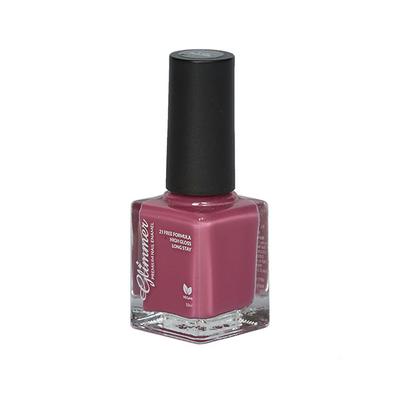 Glimmer Premium Nail Enamel Dark Pink 10 ml - Nail Polish