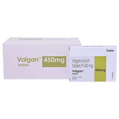 Valgan 450mg Tablet 4'S - Viral infections-Ant