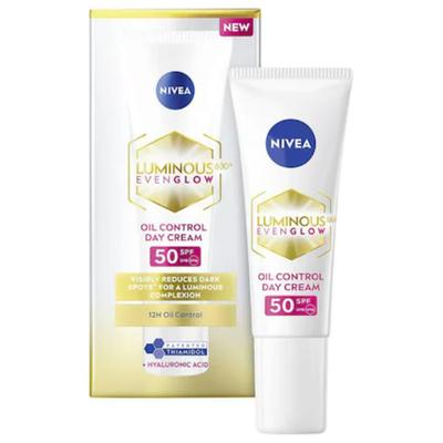 NIVEA Luminous630 SPF 50 Even Glow Oil Control Day Cream 10 ml - Day Cream