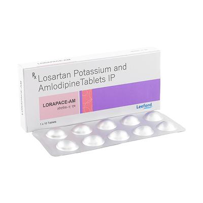 LORAPACE AM Tablet 10's - Hypertension-Ang
