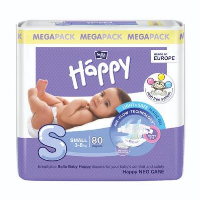 Bella Baby Happy Diapers (S) 80's - Diapers & Wipes