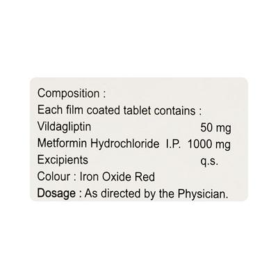 VINSORIN M FORTE Tablet 10's - Diabetes-Ant