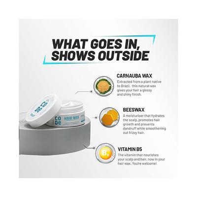 Wild Stone Code Hair Wax 75gm - Hair Gels & Waxes