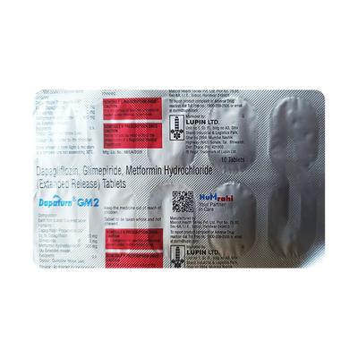 DAPATURN GM 2 Tablet 10's - Diabetes-Ant
