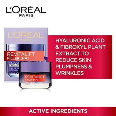 L'Oreal Paris Revitalift Filler Anti-Aging Day Cream 50 ml - Day Cream