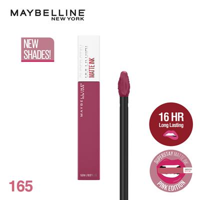 Maybelline New York Super Stay Matte Ink Liquid Lipstick x Pinks Edition, 165 Successful 5 ml - Lipsticks