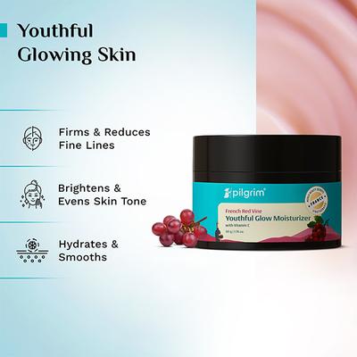 Pilgrim Red Vine Face Cream with SPF 30 50 gm - Face Moisturizers
