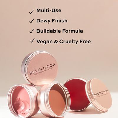 Makeup Revolution Balmglow Peach Bliss 32 gm - Blushes
