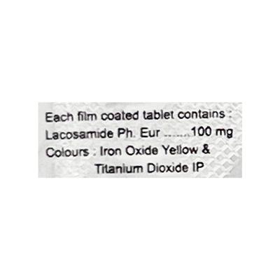 Lacotide 100mg Tablet 10'S - Epilepsy/Convulsion-Ant