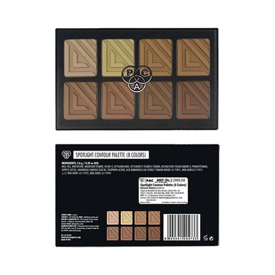 PAC Spotlight Contour Palette 8 Colors 5.6gm - Contour